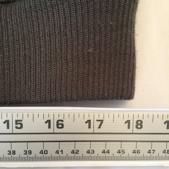 VINTAGE MEMBERS ONLY LEATHER JACKET MENS 42 FULL ZIP GRAY - Picture 15 of 16